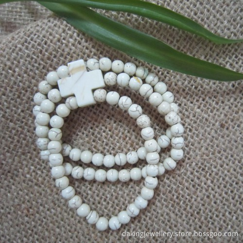 Sideways Cross Bracelet (BR121073)